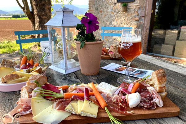 planche apéro bière